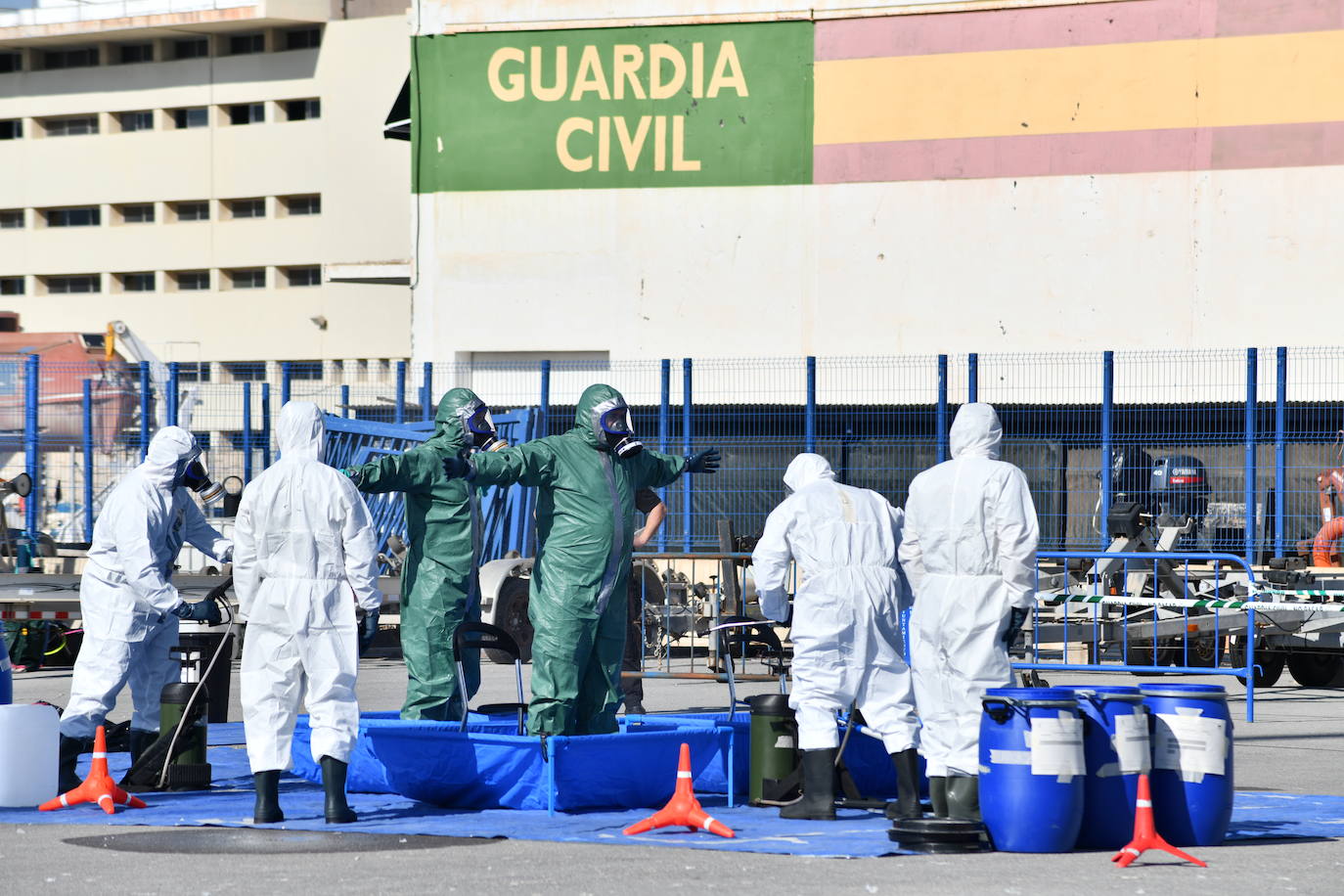 La Guardia Civil se prepara en Alicante para una posible amenaza NRBQ
