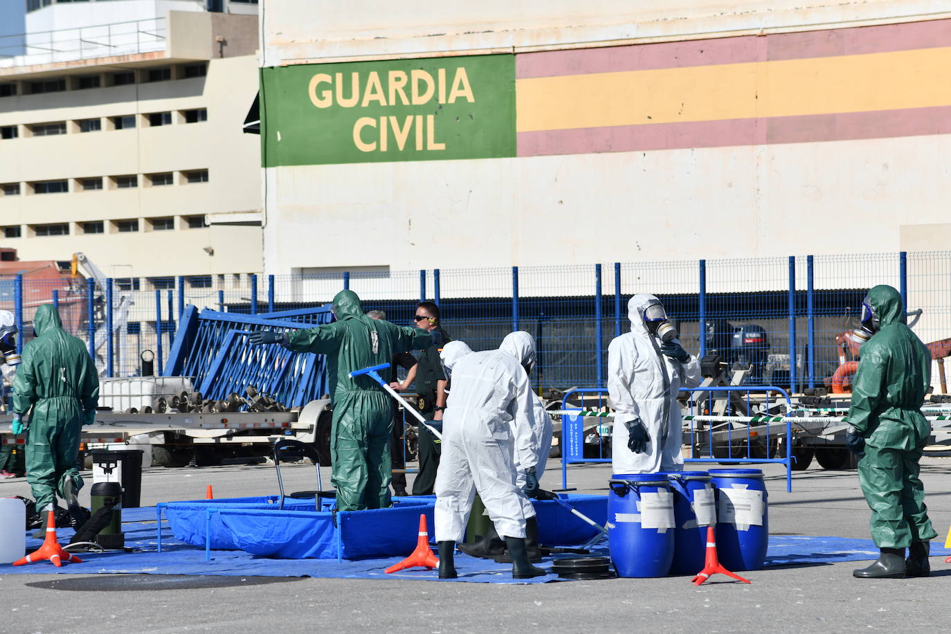 La Guardia Civil se prepara en Alicante para una posible amenaza NRBQ