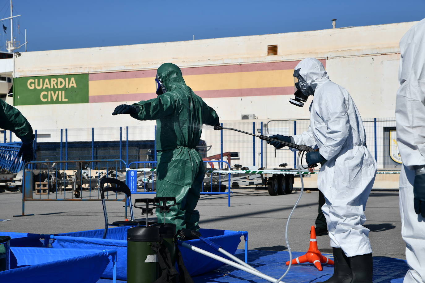 La Guardia Civil se prepara en Alicante para una posible amenaza NRBQ