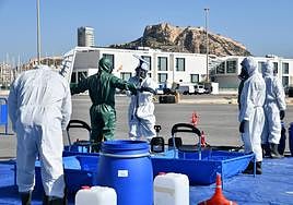 La Guardia Civil se prepara en Alicante para una posible amenaza NRBQ