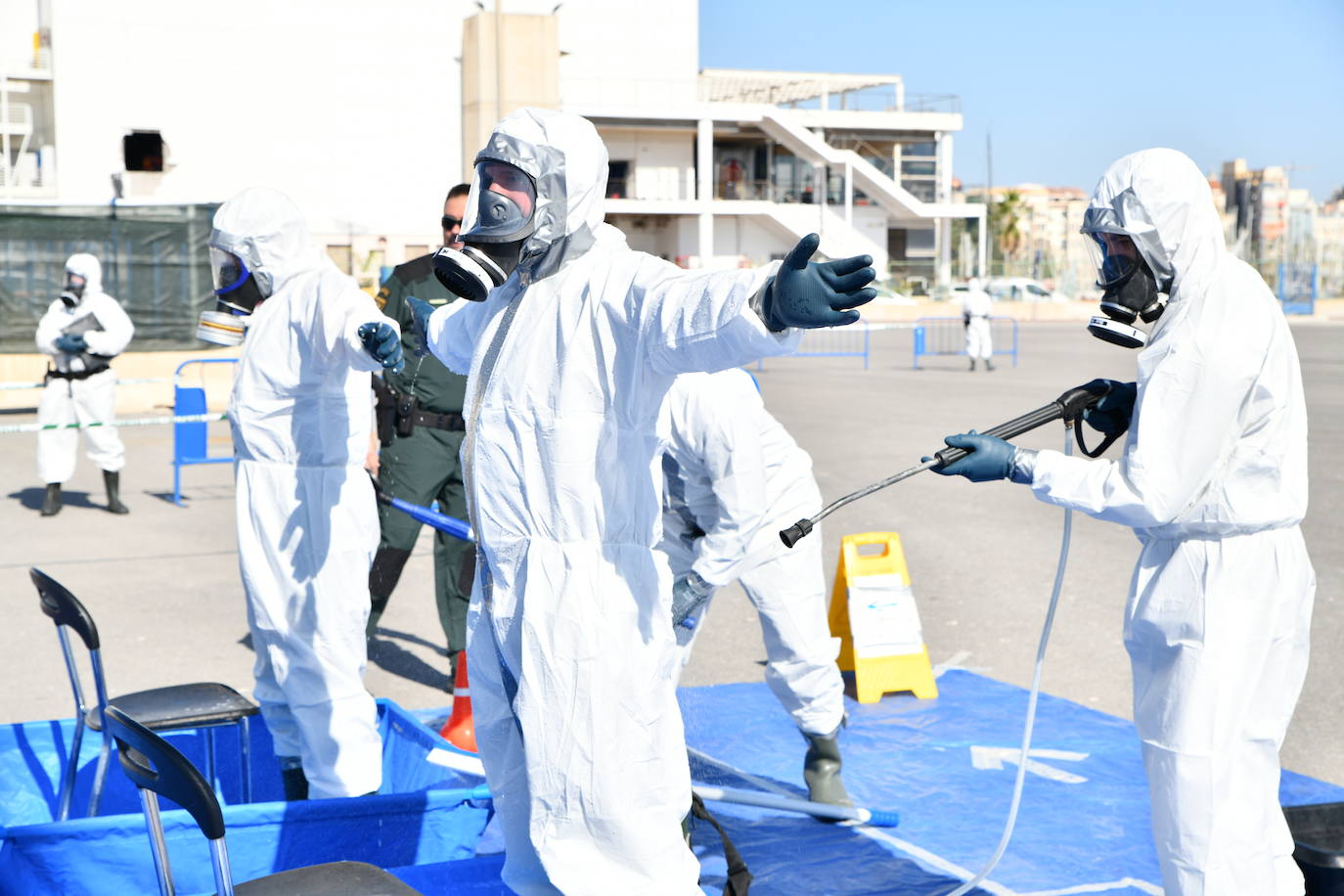 La Guardia Civil se prepara en Alicante para una posible amenaza NRBQ