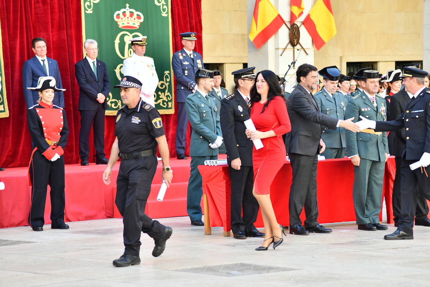 La Guardia Civil de Alicante celebra la Fiesta Nacional