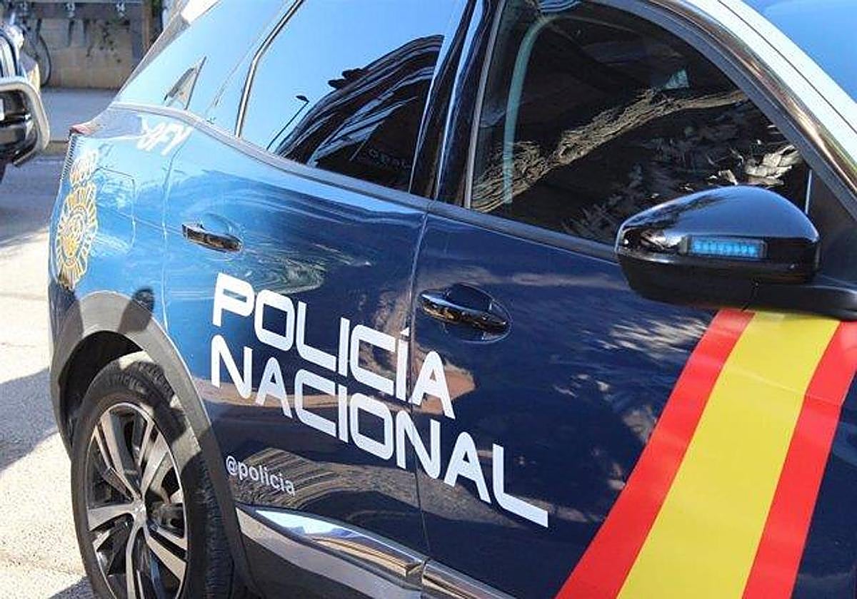 Vehículo de la Policía Nacional de Alicante.