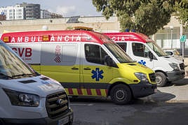 Uno de los heridos ha sido evacuado al Hospital General de Alicante.