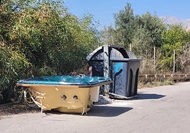 Imagen de algunos de los residuos que particulares y empresas abandonan en zonas no permitidas