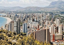 Imagen de archivo de la ciudad de Benidorm
