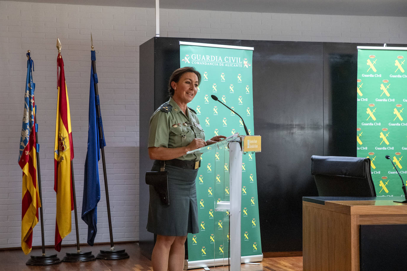 Conferencia sobre la presencia de las mujeres en la Guardia Civil