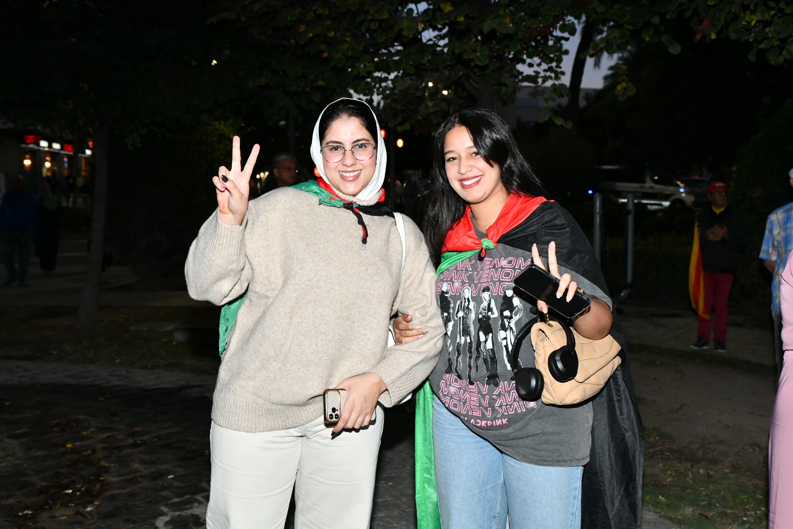 Manifestación en Alicante en solidaridad con el pueblo Palestino