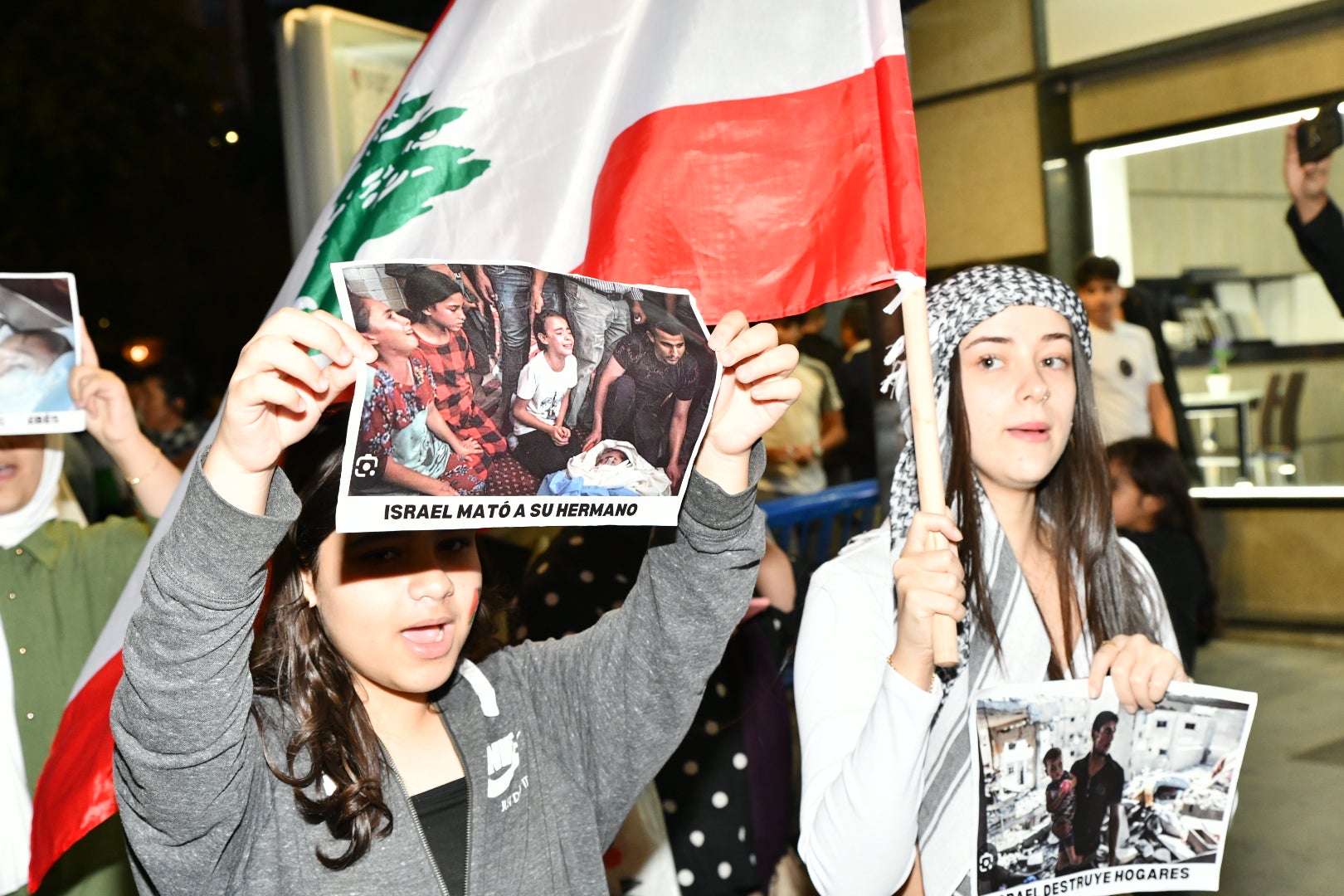 Manifestación en Alicante en solidaridad con el pueblo Palestino