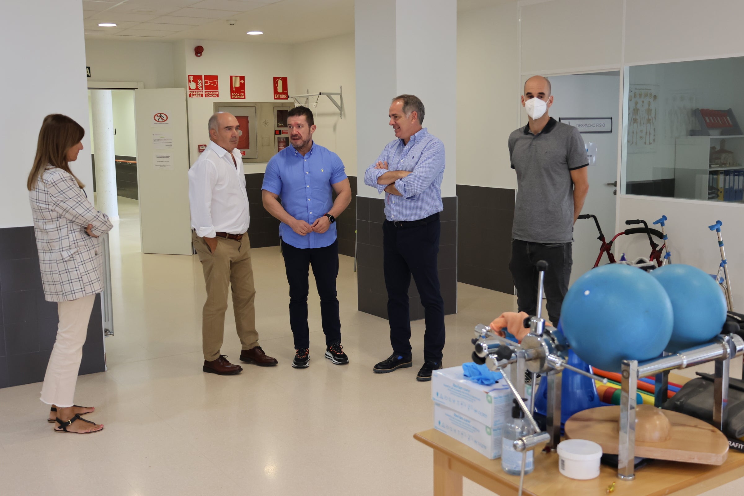 Visita institucional a la residencia esta semana.