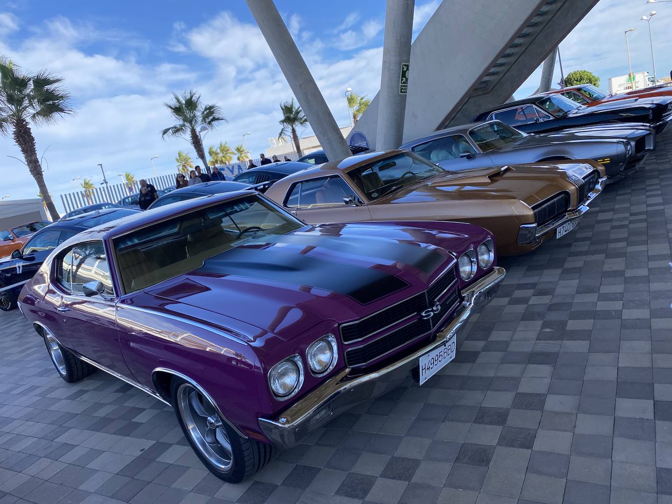 &#039;Muscle cars&#039; americanos en Dénia