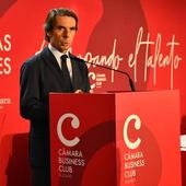 Aznar asegura que España está al límite y que la amnistía no cabe en la Constitución