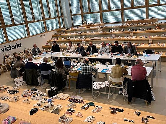 Un momento de la asamblea de Fice celebrada en Arnedo.