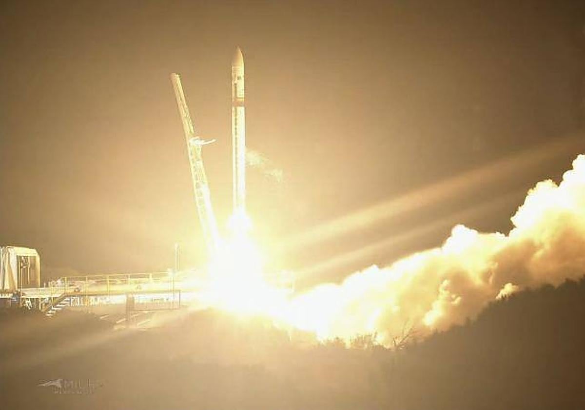 Una imagen del lanzamiento del 'Miura 1'.