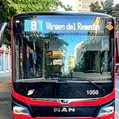 El primer autobús eléctrico de Alicante ya circula por sus barrios