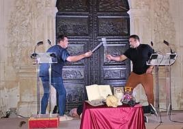 Momento de la lectura dramatizada de 'Don Juan Tenorio' el pasado año.