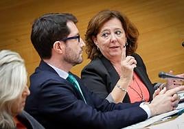 La portavoz de Agua del Grupo Popular en Les Corts, María Gómez.