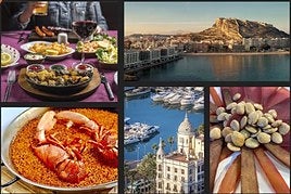 Muestra de gastronomía típica de Alicante.