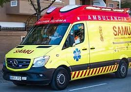 Un ambulancia Samu.