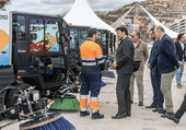 Alicante estrena barredoras y maquinaria de limpieza