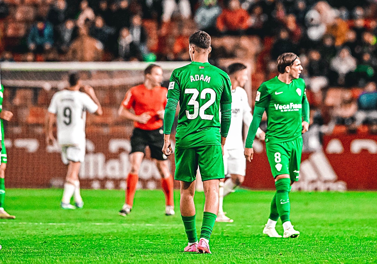 Adam, uno de los canteranos que ha debutado con el Elche