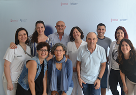 El grupo de investigación.