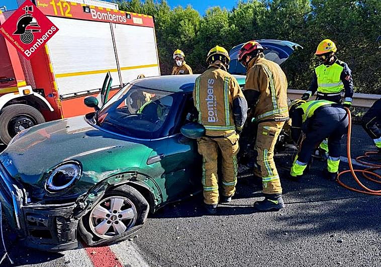 Imágenes del rescate.