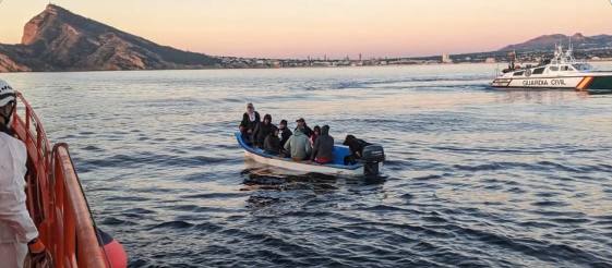 Patera interceptada en Altea.