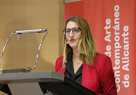 La concejal de Educación, Mari Carmen de España.