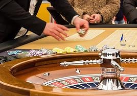 Imagen de archivo de una ruleta en un salón de juegos.