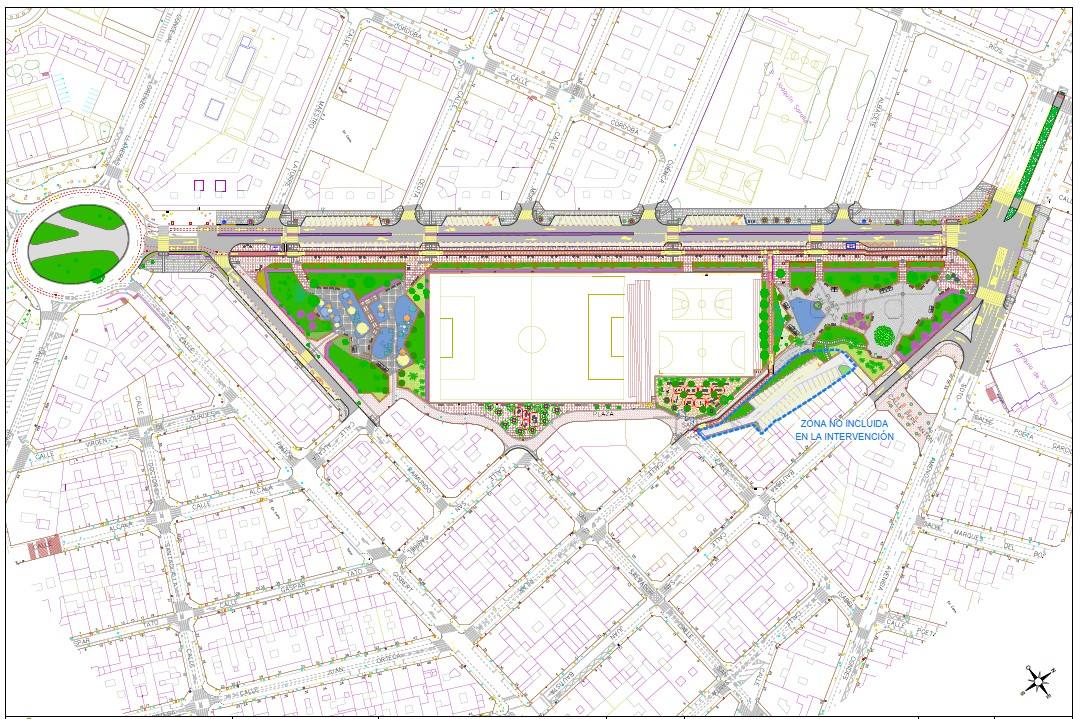 Así quedará la Plaza de San Blas cuando esté terminada