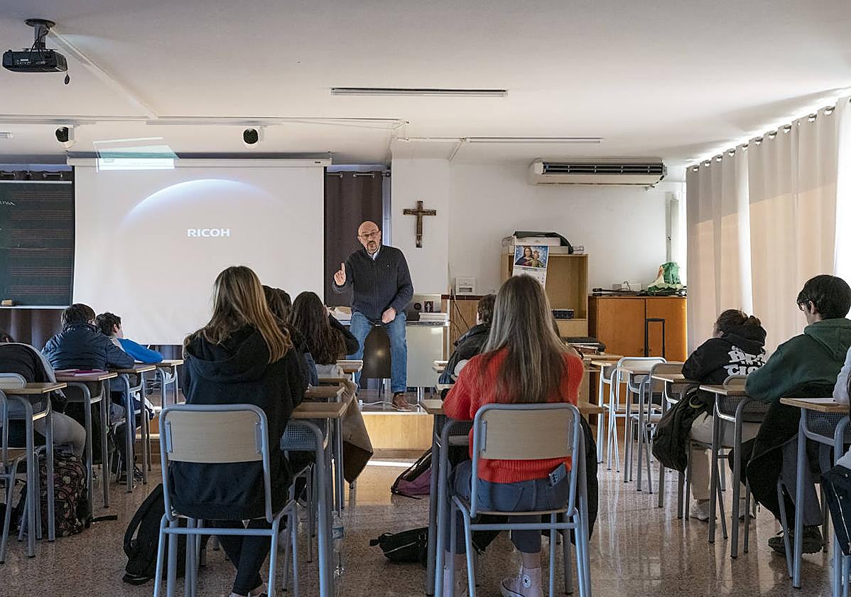 Aula de un centro educativo de Alicante.
