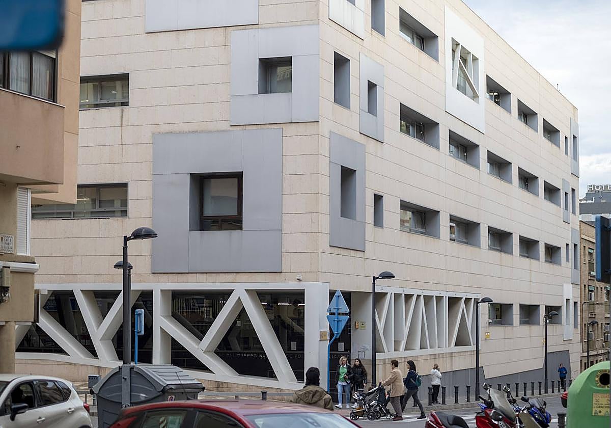 Comisaría Provincial de la Policía Nacional en Alicante.