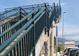 Imagen del estado actual de la pasarela