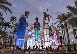 El Belén monumental de Alicante saldrá a la calle el próximo miércoles.