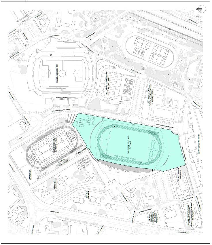 Imagen principal - Alicante adjudica la renovación de la pista del Estadio de Atletismo Joaquín Villar