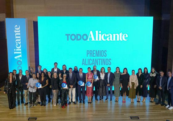 Revive la gala de los Premios Alicantinos de TodoAlicante