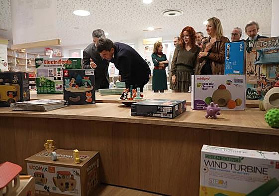 Carlos Mazón en la presentación del centro.