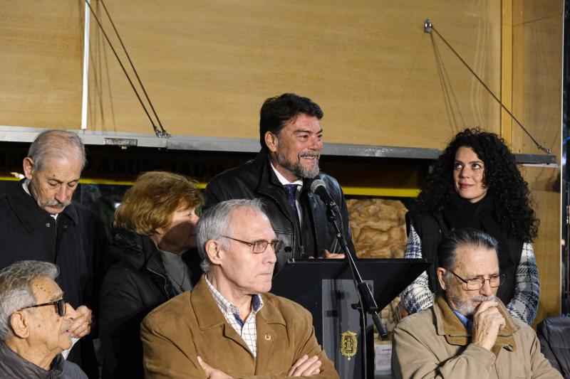 Inauguración del Belén de la Montañeta