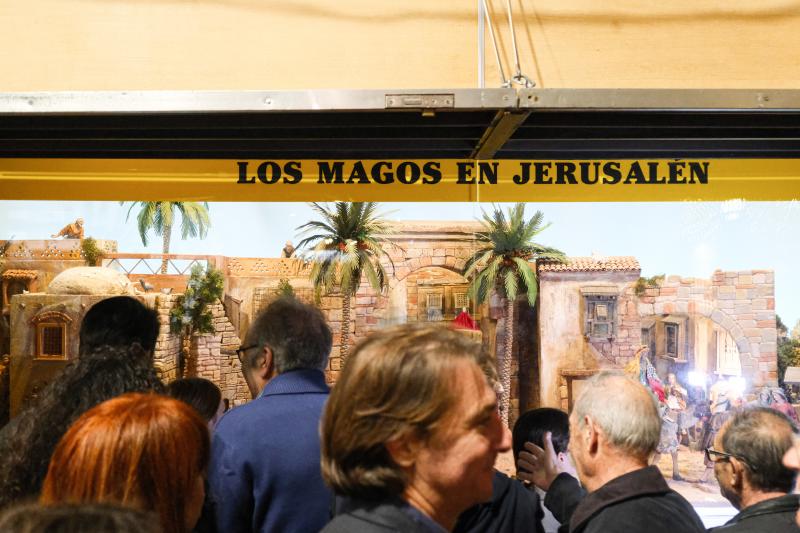 Inauguración del Belén de la Montañeta