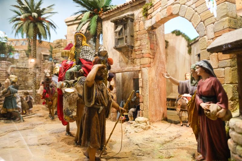 Inauguración del Belén de la Montañeta