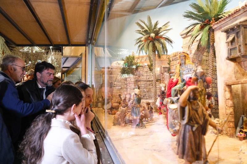 Inauguración del Belén de la Montañeta