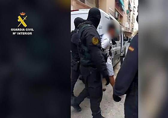 Uno de los detenidos en la 'operación Emisario'.
