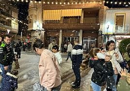 Fiesta de la nieve del municipio.