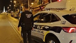 Agente de la Policía Local de Elche.