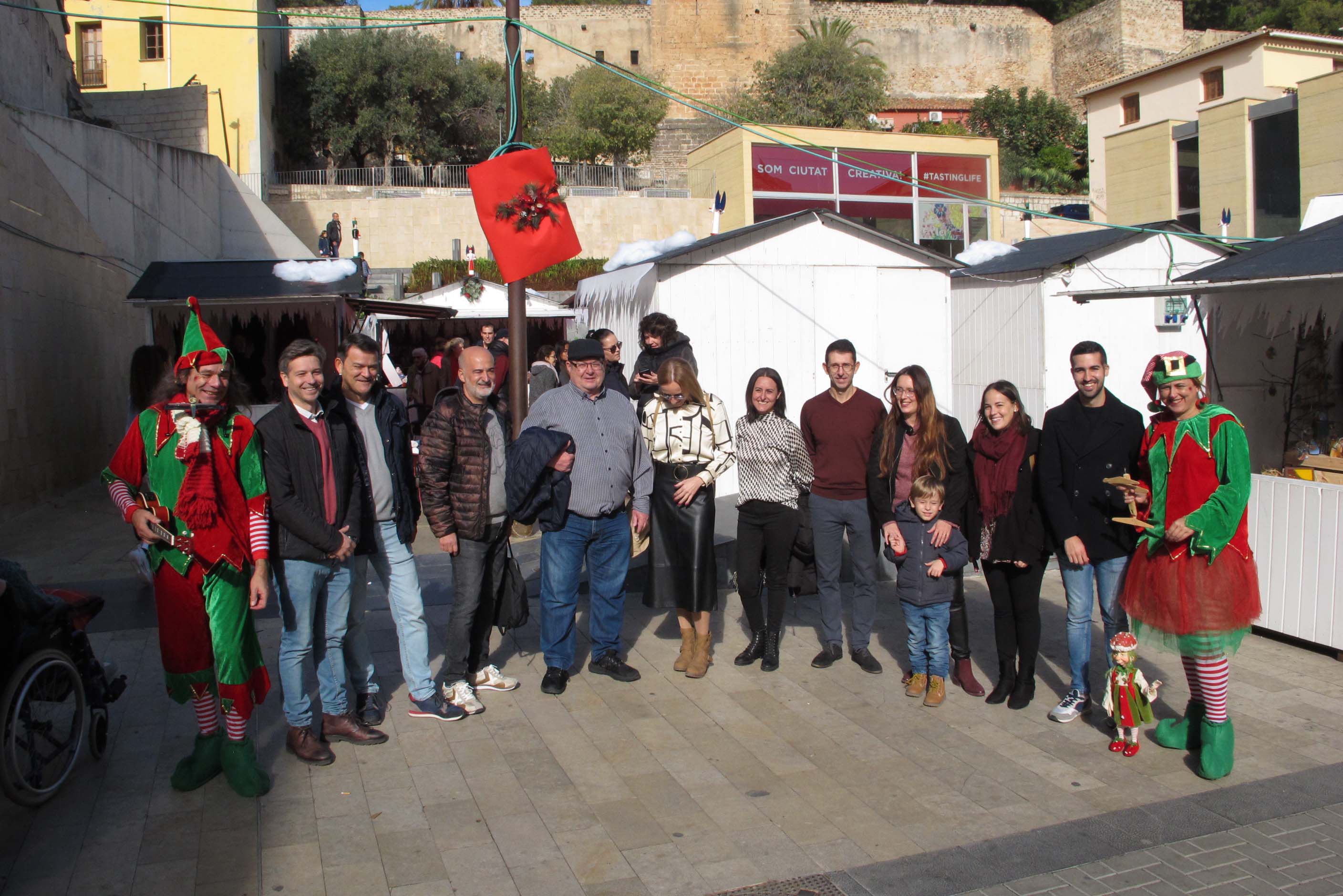 El Mercat de Nadal llena las calles de Dénia