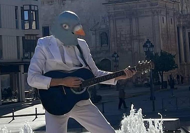 Blanco Palomo, en uno de los vídeos.