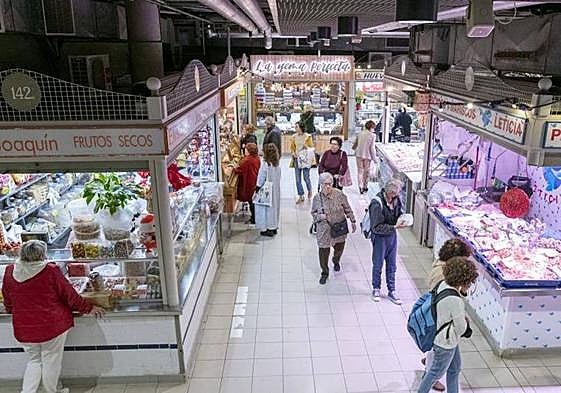 Mercado Central de Alicante, en imagen de archivo.