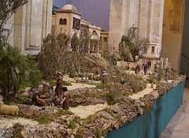 Imagen del Belén municipal oriolano.