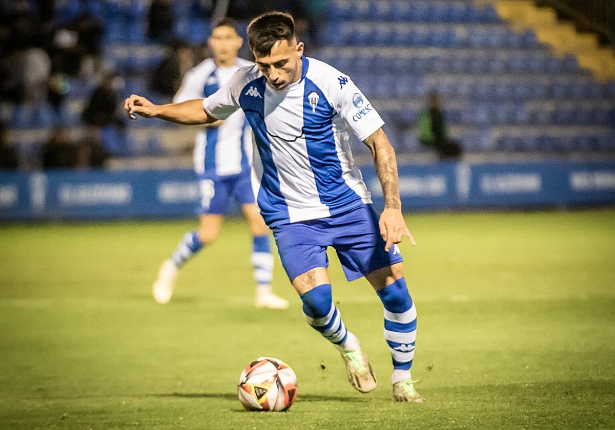 Imagen de un partido del Alcoyano